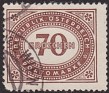 Austria 1947 Numbers 70 G Brown Scott J224